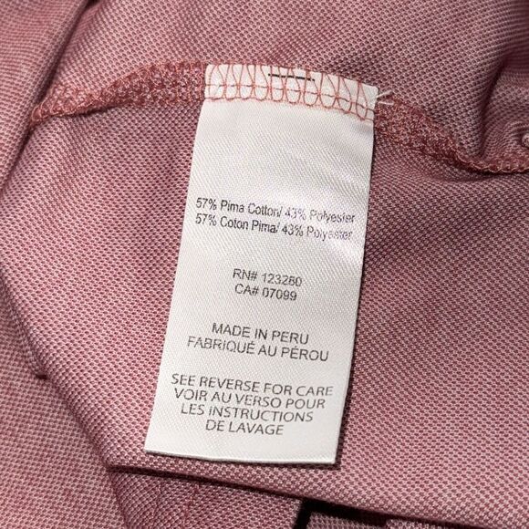 Travis Mathew Over The Water Polo Golf Prima Cotton shirt size XL - Picture 5 of 9